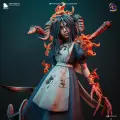 Фигурка коллекционная, American McGee's Alice (Алиса), 200мм