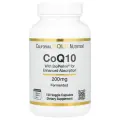 Коэнзим Q10, 200 мг 120 растительных капсул CoQ10 (убихинон), California Gold Nutrition, США