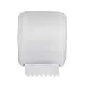 Диспенсер для бумажных полотенец в рулонах MERIDA автоматический ABS-пластик, цвет белый