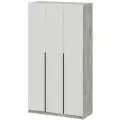 Шкаф ШК 5 1201х2216х506мм Цемент светлый/Белый шагрень SV-М 1 шт
