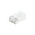 Разъем RJ-45 Hyperline PLUG-8P8C-U-C5-SH-100 (100 шт)