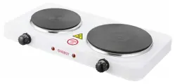 Настольная плита Energy EN-903 158903 47 см, 2 конфорки, белый