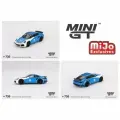 Машинка MINI GT 1/64 Porsche 911 Turbo S Safety Car 2023 IMSA Daytona 24 Hrs Blister Packaging