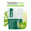 Наполнитель для кошачьего туалета тофу Pet-it соевый с ароматом зеленый чай 12 л