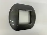 Рамка Bticino LivingLight LNB4802AC, металл, глянец, IP20, 10x90x10 см