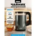 Чайник электрический стеклянный BBK EK1711, объем 1.7 л, LED-подсветка