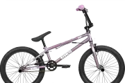 Велосипед STARK Madness BMX 2 2024 (требует финальной сборки), Цвет фиолетово-серый-перламутр-черный