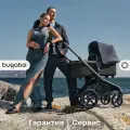 Детская модульная коляска 2в1 Bugaboo Fox 5 Renew Black/Indigo (универсальная, от 0 до 4-х лет)