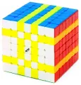 Скоростной кубик Рубика для спидкубинга QiYi MoFangGe 7x7x7 WuJi Цветной пластик