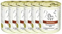 CLAN VET RECOVERY диет консервы д/собак и кошек Восстановительная диета 340г х 6 шт.