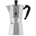 Гейзерная кофеварка Bialetti Moka Express 1165, 9 чашек, 420мл, серебристый