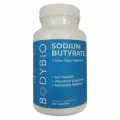 BodyBio, Бутират натрия, Sodium Butyrate, улучшение пищеварения и метаболизма, 100 капсул