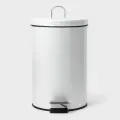 Ведро мусорное с микролифтом 12 л, белый