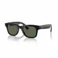 Умные очки Ray-Ban Wayfarer (Gen 1), размер 50-22-150, линзы G-15 Green, оправа Shiny Black