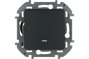 8 шт. Legrand INSPIRIA Антрацит Переключатель одноклавишный с подсветкой/индикацией 10 AX - 250 В, 673663