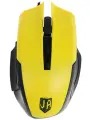 Мышь проводная JETACCESS OM-U54 черный, 2400 dpi, светодиодный, USB Type-A, кнопки - 6