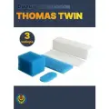 Комплект фильтров THOMAS, для пылесосов TWIN, поролон, 3 шт, синий