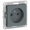 Розетка электрическая Systeme Electric Atlas Design без заземления, Грифель ATN000741 - 2 шт.