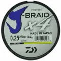 Плетеный шнур DAIWA J-Braid X 4 d 0.25 мм, 270 м, 14.4 кг,