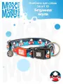 Ошейник для собак Smart ID, Размер M, Безумная акула Max & Molly