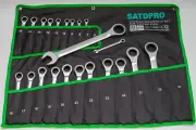 Набор комбинированных ключей Satdpro, трещотка, 6-32мм на 22 предмета
