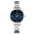 Наручные часы УЧЗ, серебристый синий