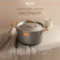 Кастрюля 4,5 л с крышкой Ivlev Chef Ladoga, для индукционных плит