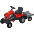 Каталка-трактор Полесье Turbo, с педалями, с полуприцепом