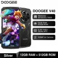 DOOGEE V40 5G Защищенный телефон MediaTek Dimensity 7300 6,78 FHD 120 Гц 108 МП Al камера NFC 12 ГБ 512 ГБ Android 14 смартфон, Doogee, Глобальная версия, Смартфон, Серебряный, 12ГБ, 512ГБ, global, Новый, 01.01.2025