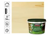 Лак Vgt акриловый пропиточный с антисептиком, сосна, 2,2 кг