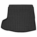Коврик в багажник пластиковый (черный) для Mazda 3 седан (2019-Н. В.)/Мазда 3