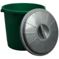 Бак мусорный Сибполимер Колор 1839726, 40 л микс 44 см 40 л круглая 1.25 кг 42 см