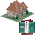 Сборная модель из керамики Aedes Ars (Испания), Большой сельский дом, 280х200х155, 2200 деталей, сложность 6/10