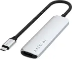 Хаб Satechi 4-in-1 USB-C Slim Multiport серебряный