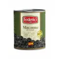 Federici Маслины в рассоле без косточки, 3 кг, 3.1 л