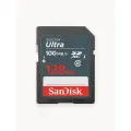 Карта памяти SanDisk Ultra, 128 ГБ, SDHC, UHS-I Class 10 (SDSDUNR-128G-GN3IN)