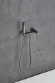 Смеситель с гигиеническим душем цвет серый, латунный Haiba HB5516-3