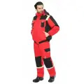Костюм Стан зимний: куртка, полукомбинезон красный с черным и лимонной отделкой р. 60-62/170-176 / Костюм рабочий мужской / Костюм рабочий