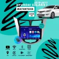 Магнитола Hyundai Solaris 1 (2010-2017) 4Гб+64Гб/серебристо-черная/Android/Carplay/кулер/Wi-Fi/Bluetooth