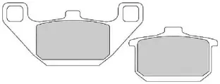 Тормозные колодки дисковые, FERODO(FDB339ST)