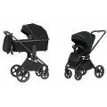 Коляска 2 в 1 Carrello Ultimo CRL-6518 Sable black, черная рама