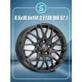 Диск автомобильный SKAD Сиена 6,5x16/5x114,3 D67,1 ET38 Графит