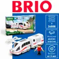 BRIO 36088 – Аккумуляторный поезд ICE белый, с аккумулятором