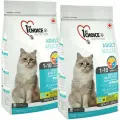 1ST CHOICE CAT ADULT HEALTHY SKIN & COAT для взрослых кошек при аллергии с лососем (5,44 + 5,44 кг)
