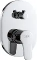 Встраиваемый смеситель для душа и ванны D&K Rhein Marx DA1394801 С внутренней частью