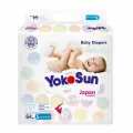 Одноразовые детские подгузники на липучках YokoSun размер S (до 6 кг), 64 шт.