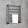 Полотенцесушитель водяной, KEEROL LEONARDO, 600x400, Графит. НЕ оруж. сталь