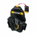 Кобура для шуруповерта KRAFTOOL KH-17 большая, с быстросъёмным креплением, FastClip, 17 карманов и петель (38768)
