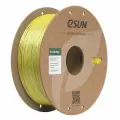 Филамент eSUN Silk-PLA Magic для 3D принтера, Зеленое золото 1 кг.