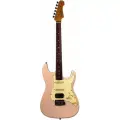 JET JS-400 PK R электрогитара, Stratocaster, корпус липа, 22 лада, HSS, tremolo, цвет PK